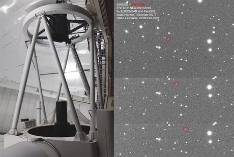 El asteroide 2023 DZ2 pasará cerca de la Tierra