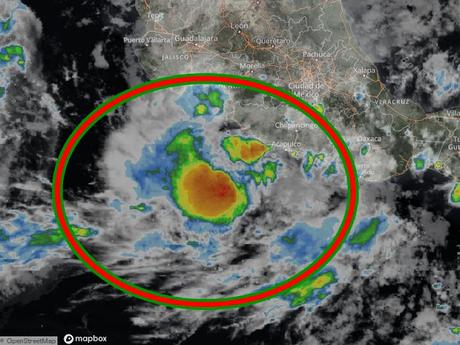 Atención México: La Depresión Tropical 16-E se convertirá en la tormenta tropical 