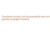 CONOZCAS. traductor Google.