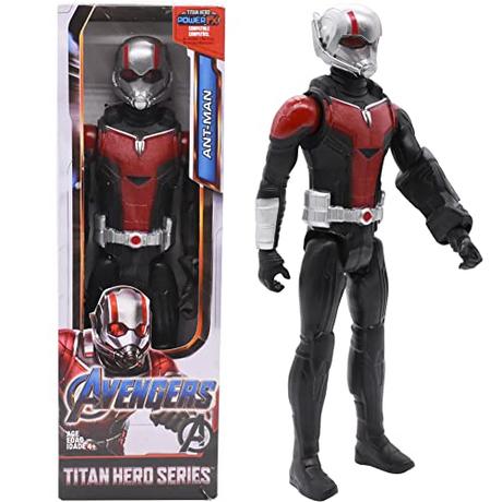 Hilloly Ant-Man Action Figure, Ant-Man 30cm Serie Titan Hero Figura de Acción, Figura de acción de Ant-Man de 30 cm Ant-Man Figura Titan Hero para niños de 4 años en adelante