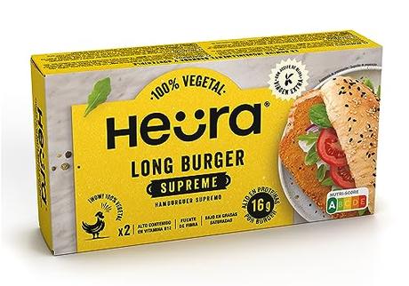 El Mejor 10 market suprem de 2024: La Elección de los Especialistas Heura Supremo de Hamburguesa Larga 180g | 100% Vegetales