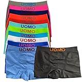 STV Dacada2005 Lote12 Boxer UOMO Calzoncillos niño Colores fosforitos Talla 2-4/6-8/10-12/14-16 (10-12 Años)