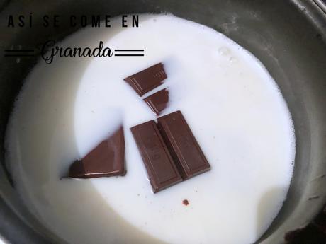 Chocolate a la taza picante