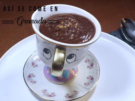 Chocolate a la taza picante