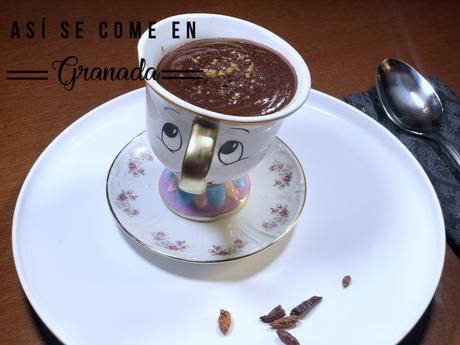 Chocolate a la taza picante