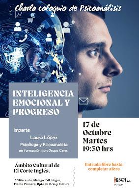 INTELIGENCIA EMOCIONAL Y PROGRESO. CHARLA COLOQUIO DE PSICOANALISIS INTELIGENCIA EMOCIONAL Y PROGRESO. CHARLA COLOQUIO DE PSICOANALISIS