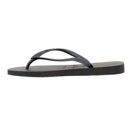 Havaianas Slim, Chanclas Mujer, Negro (Black/Dark Night), 39/40 EU