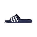 adidas Adilette Aqua, Slides Unisex adulto, Azul (Dark Blue/Ftwr White/Dark Blue), 40.5 EU