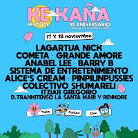 Confirmaciones Festival Ke Kaña 2023