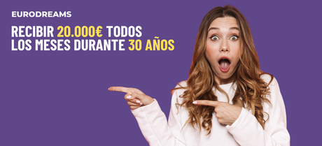 Eurodreams invita a soñar a todos sus usuarios con su página web de loterías