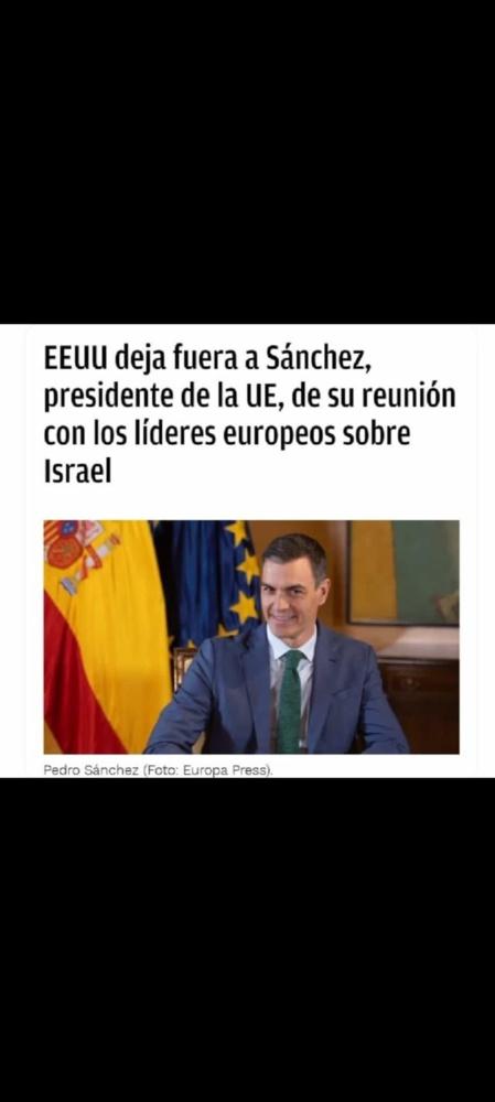 El desprecio de Estados Unidos a Pedro Sánchez