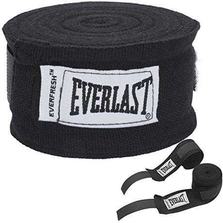 Everlast 120 Vendas De Boxeo, 3 Metros, Negro