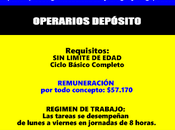Operarios depósito