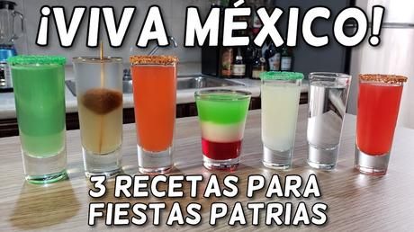 3 Recetas De Shots Para Fiestas Patrias Mexicanas  | ¡Viva México! | Shots Mexicanos