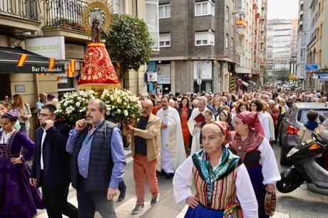 El barrio de Perines celebra a la Virgen del Pilar