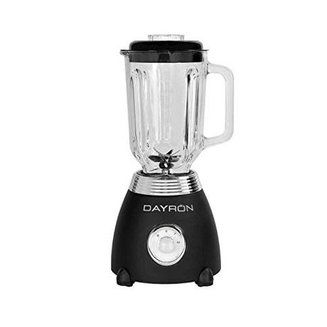 Batidora de Vaso Retro 500W Negro/Plata Dayron