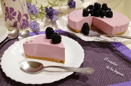 TARTA DE MOUSSE DE CHOCOLATE NEGRO (sin huevo y sin horno) tarta de mousse de chocolate