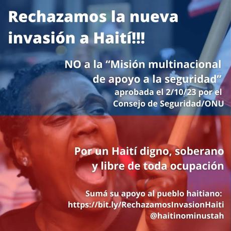 Haití: Fuerza Militar de Ocupación, Fórmula Para la Catástrofe