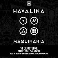 Concierto de Havalina en Sala Wolf de Barcelona