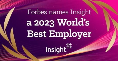 Forbes nombra a Insight como World’s Best Employer de 2023 Forbes nombra a Insight como World's Best Employer de 2023