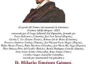 Premio Internacional literatura Gustavo Adolfo Bécquer 2023, para profesor poeta Hilario Jiménez Gómez.