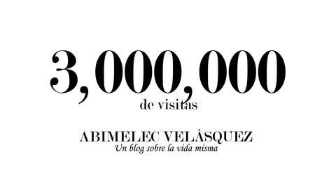 ¡3 MILLONES DE GRACIAS!