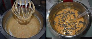 Coca de calabaza y chocolate con costra Coca de calabaza y chocolate con costra