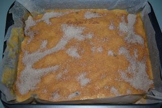 Coca de calabaza y chocolate con costra Coca de calabaza y chocolate con costra