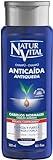 NaturVital - Champú Anticaída, Sin Parabenos, Colorantes ni Siliconas, Champú Natural para Cabellos Normales, Estimula el Crecimiento del Cabello, para Hombres y Mujeres, 300ml