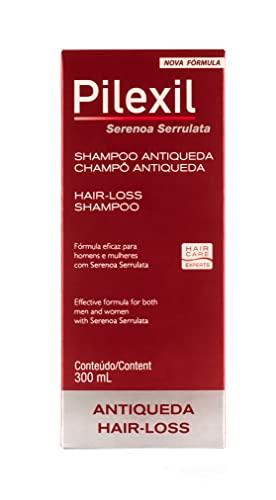 PILEXIL ANTICAIDA - Champú Anticaída 300 ml, Tratamiento de Uso Frecuente, Frena la Pérdida del Cabello, Normaliza su Ciclo, Gran Eficacia, para Hombres y Mujeres