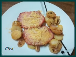 Lomo de sajonia al horno con queso