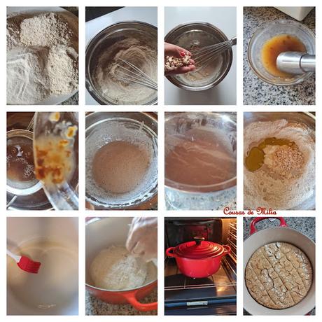 Pan integral sin gluten, en cocotte #wbd2023 Pan integral sin gluten, en cocotte #wbd2023