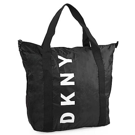 DKNY - Bolso Mujer - Bolsos Mujer de Marca [MARCA] - Bolso Mujer Mediano. Bolso Shopper Mujer. Bolsos de Mujer de Poliéster - Bolso Tote mujer DK92880, Negro