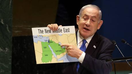 ¿Netanyahu borrará a Gaza de su nuevo mapa de Medio Oriente?