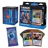 Magic The Gathering Mazo de Commander de Doctor Who, Timey-Wimey (mazo de 100 Cartas, sobre de coleccionista con 2 Cartas de Muestra + Accesorios) (Versión en Inglés)