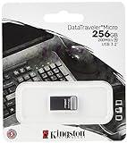 Kingston DataTraveler Micro Unidad Flash USB 256GB 200MB/s Metal USB 3.2 Gen 1 - DTMC3G2/256GB
