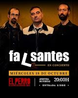 Concierto de FaLsantes en El perro de la parte de atrás del coche