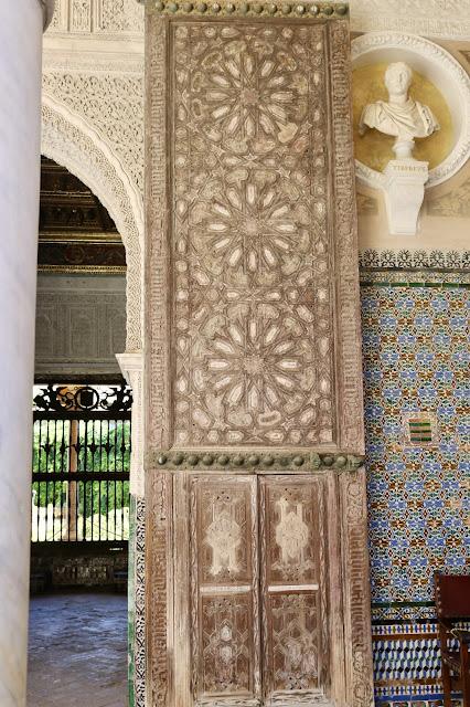 La Casa de Pilatos (16): las puertas del Salón del Pretorio.