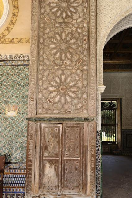 La Casa de Pilatos (16): las puertas del Salón del Pretorio.