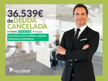 Repara tu Deuda Abogados cancela 36.539€ a un matrimonio en Murcia con la Ley de Segunda Oportunidad Repara tu Deuda Abogados cancela 36.539? a un matrimonio en Murcia con la Ley de Segunda Oportunidad