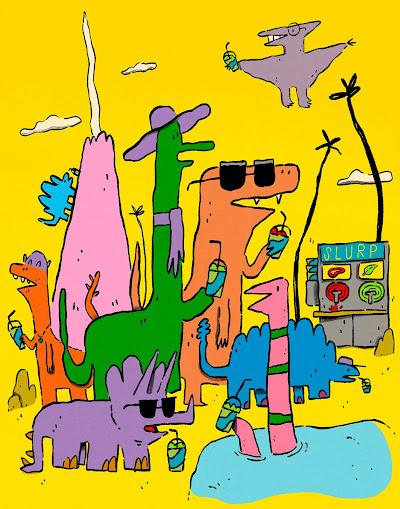 Unas cuantas ilustraciones dinosaurianas... (LXXXIV)