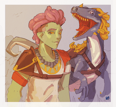 Unas cuantas ilustraciones dinosaurianas... (LXXXIV)