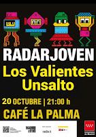 Concierto de Los Valientes y Un Salto en Café la Palma