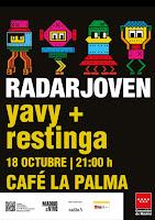 Concierto de Restinga y Yavy en Café la Palma