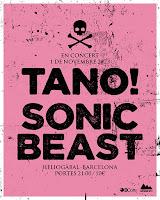 Tano! y Sonic Beast en Heliogàbal