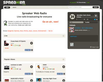 Trabajar el audio en la clase con Spreaker: radio online
