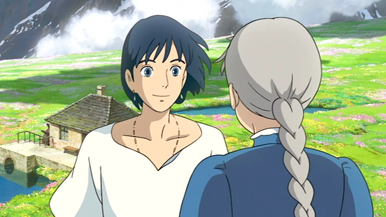 Ashitaka vence en la batalla de los chicos Ghibli