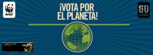 Vota por el Planeta.