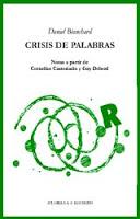 PALABRAS CONTRA LA CATARATA DEL TIEMPO/ Reseña de CRISIS DE PALABRAS.  Notas a partir de Cornelius Castoriadis y Guy Debord