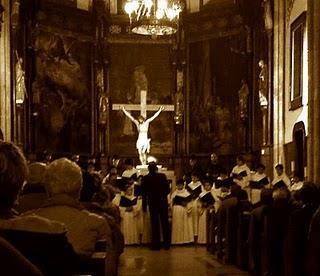 Clausura de semana con la Escolanía de Covadonga